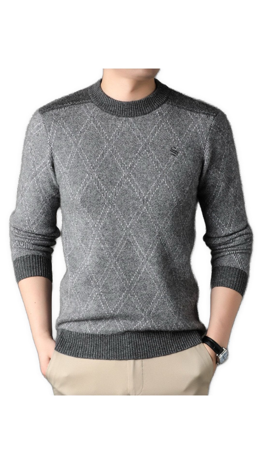 Mutony - Sweater for Men - Sarman Fashion - Wholesale Clothing Fashion Brand for Men from Canada