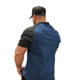 My X - Blue/Black Polo Jeans Shirt for Men - Sarman Fashion - Wholesale Clothing Fashion Brand for Men from Canada