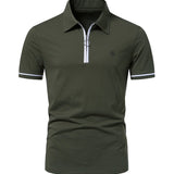 Nagarur - Polo Short Sleeves Shirt for Men - Sarman Fashion - Wholesale Clothing Fashion Brand for Men from Canada