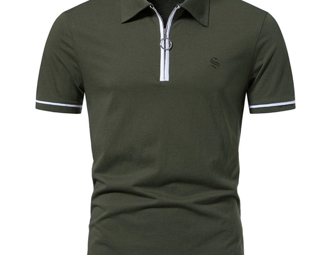 Nagarur - Polo Short Sleeves Shirt for Men - Sarman Fashion - Wholesale Clothing Fashion Brand for Men from Canada