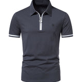 Nagarur - Polo Short Sleeves Shirt for Men - Sarman Fashion - Wholesale Clothing Fashion Brand for Men from Canada