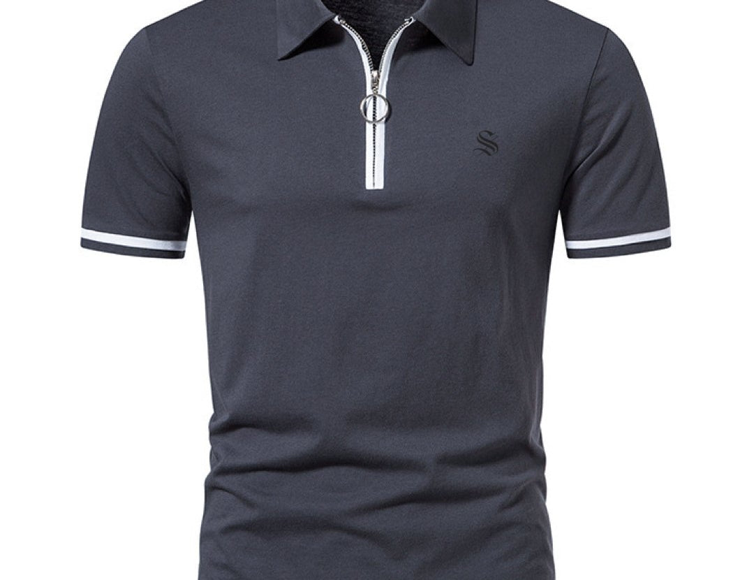 Nagarur - Polo Short Sleeves Shirt for Men - Sarman Fashion - Wholesale Clothing Fashion Brand for Men from Canada