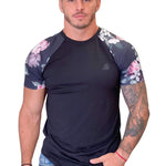 Naome - Black T-Shirt for Men (PRE-ORDER DISPATCH DATE 1 JULY 2022) - Sarman Fashion - Wholesale Clothing Fashion Brand for Men from Canada