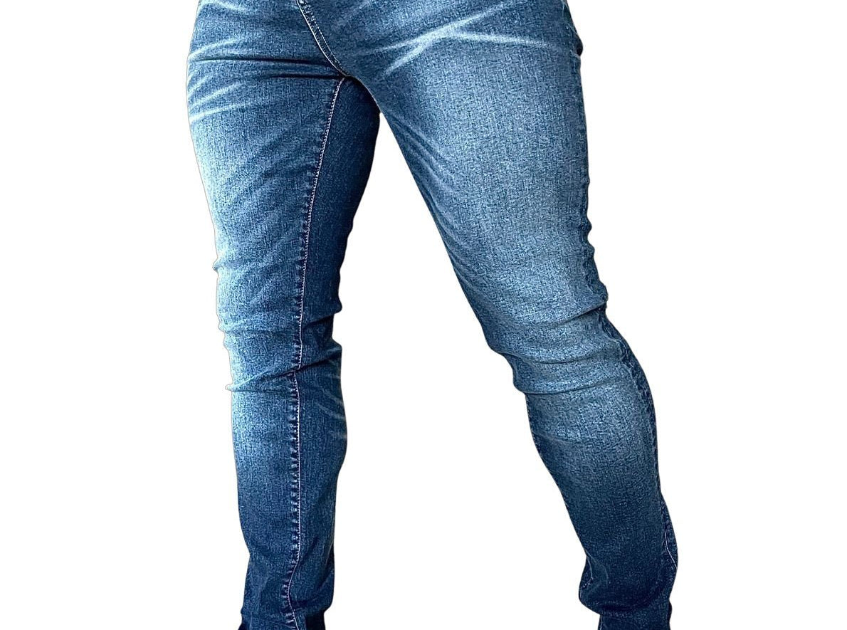 Narvil - Dark Blue Slim-fit Jean’s For Men - Sarman Fashion - Wholesale Clothing Fashion Brand for Men from Canada