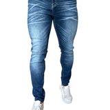 Narvil - Dark Blue Slim-fit Jean’s For Men - Sarman Fashion - Wholesale Clothing Fashion Brand for Men from Canada