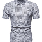 NBAA - Short Sleeves Shirt for Men - Sarman Fashion - Wholesale Clothing Fashion Brand for Men from Canada