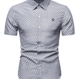 NBAA - Short Sleeves Shirt for Men - Sarman Fashion - Wholesale Clothing Fashion Brand for Men from Canada