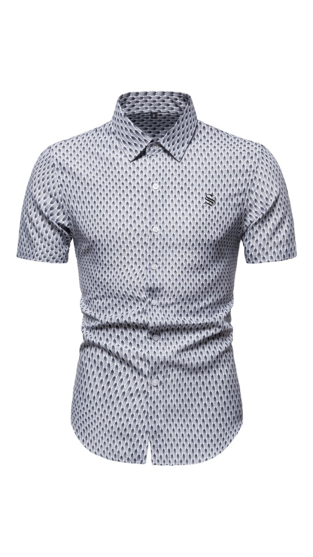 NBAA - Short Sleeves Shirt for Men - Sarman Fashion - Wholesale Clothing Fashion Brand for Men from Canada