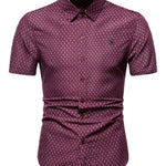 NBAA - Short Sleeves Shirt for Men - Sarman Fashion - Wholesale Clothing Fashion Brand for Men from Canada