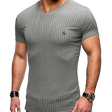 NBM - V-Neck T-Shirt for Men - Sarman Fashion - Wholesale Clothing Fashion Brand for Men from Canada