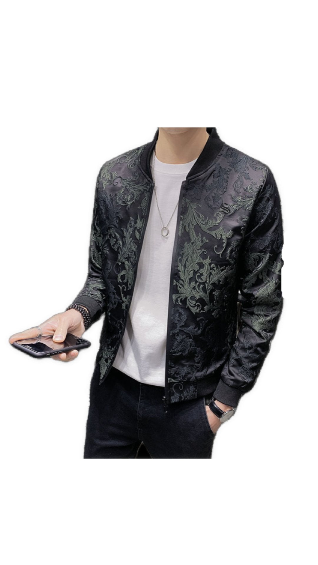 Netto - Long Sleeve Jacket for Men - Sarman Fashion - Wholesale Clothing Fashion Brand for Men from Canada