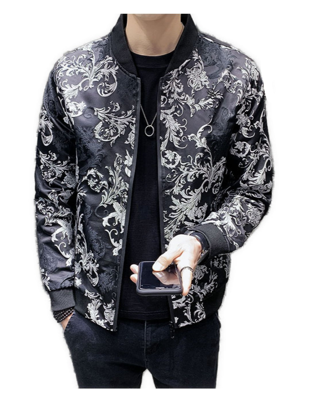Netto - Long Sleeve Jacket for Men - Sarman Fashion - Wholesale Clothing Fashion Brand for Men from Canada