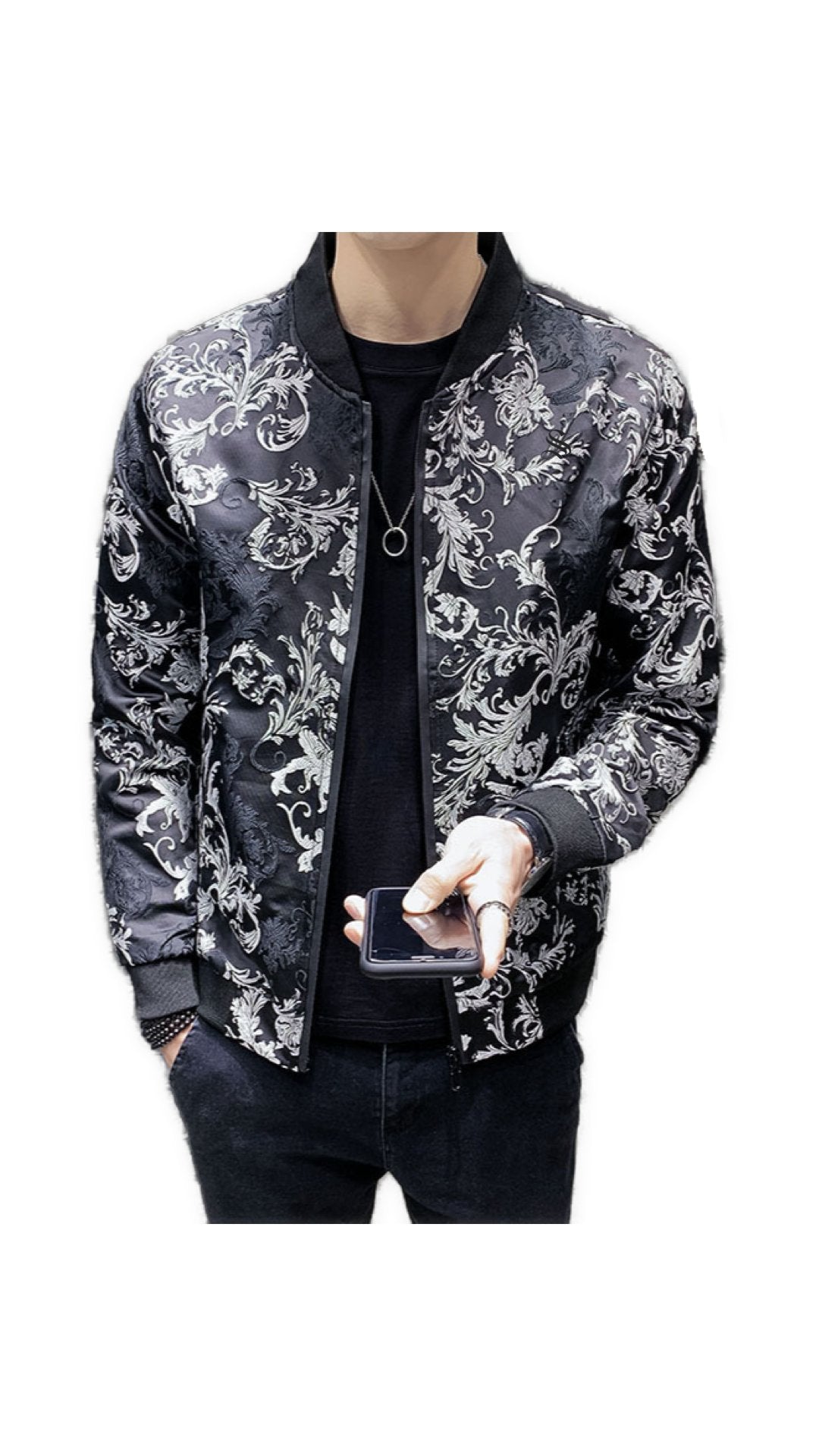 Netto - Long Sleeve Jacket for Men - Sarman Fashion - Wholesale Clothing Fashion Brand for Men from Canada