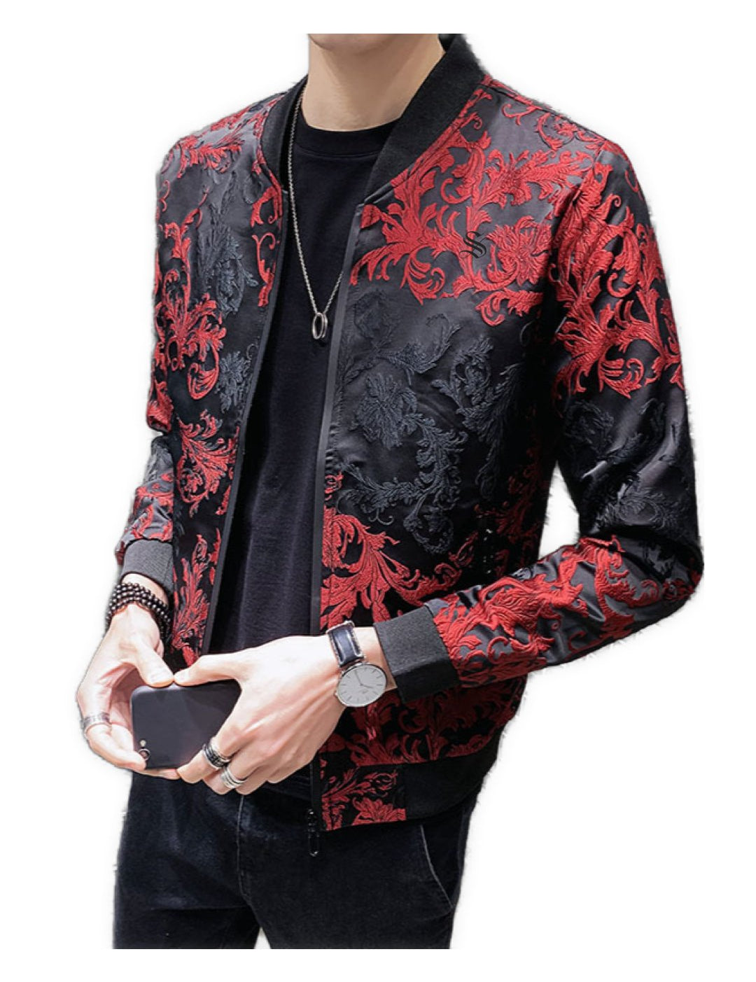 Netto - Long Sleeve Jacket for Men - Sarman Fashion - Wholesale Clothing Fashion Brand for Men from Canada