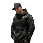 Nibor - Black Jacket for Men - Sarman Fashion - Wholesale Clothing Fashion Brand for Men from Canada
