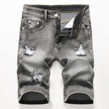 NKTP - Jeans Shorts for Men - Sarman Fashion - Wholesale Clothing Fashion Brand for Men from Canada