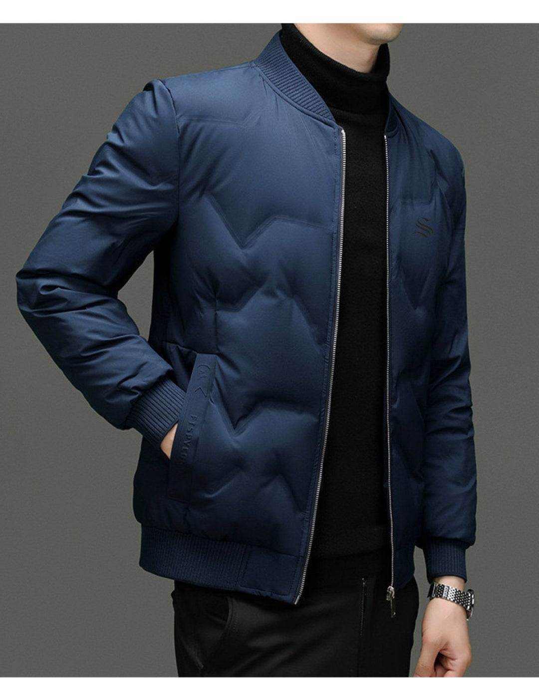 Nuhaza 2 - Long Sleeve Jacket for Men - Sarman Fashion - Wholesale Clothing Fashion Brand for Men from Canada