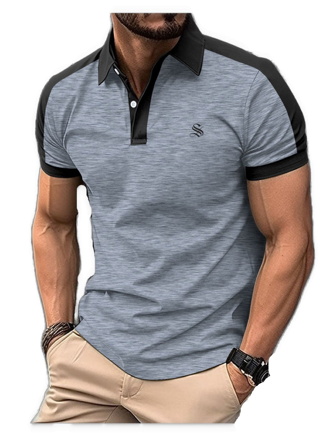 Nuklino - T-Shirt for Men - Sarman Fashion - Wholesale Clothing Fashion Brand for Men from Canada