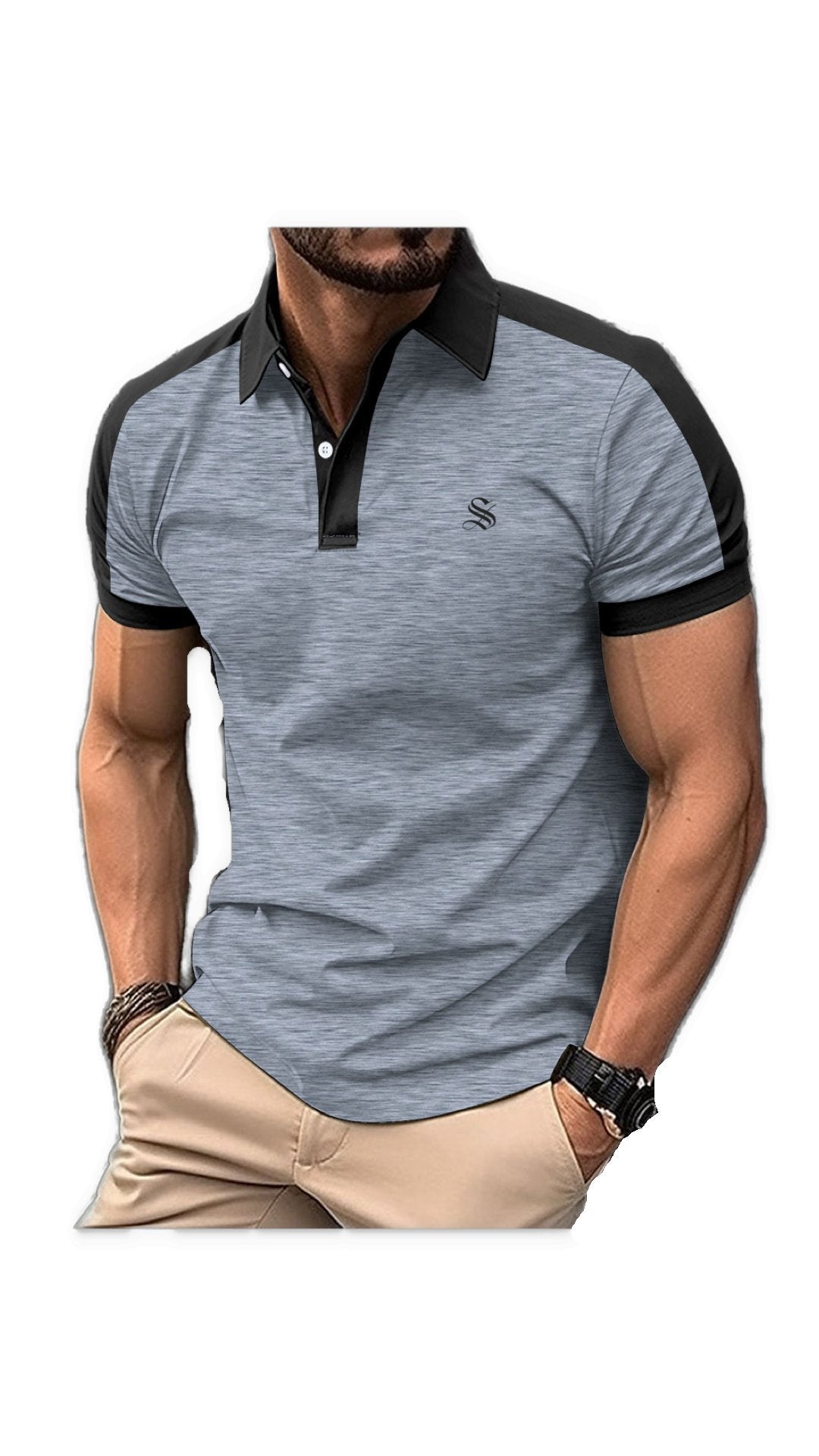 Nuklino - T-Shirt for Men - Sarman Fashion - Wholesale Clothing Fashion Brand for Men from Canada