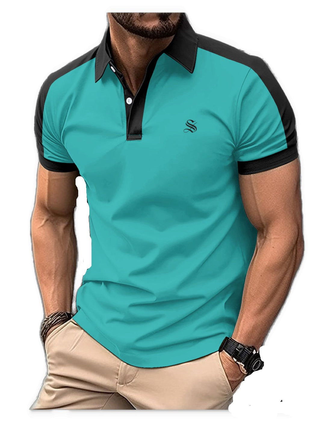 Nuklino - T-Shirt for Men - Sarman Fashion - Wholesale Clothing Fashion Brand for Men from Canada