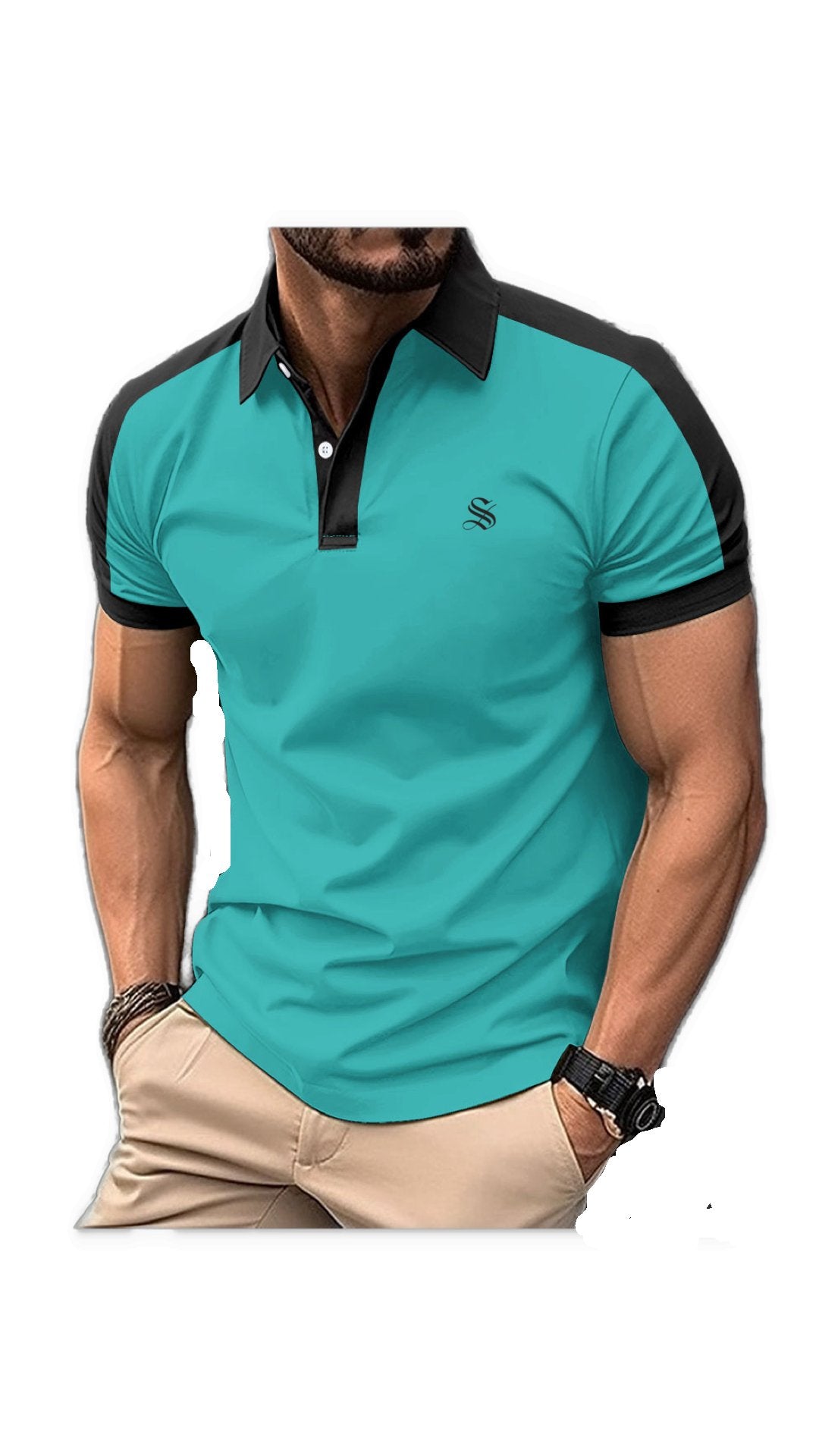 Nuklino - T-Shirt for Men - Sarman Fashion - Wholesale Clothing Fashion Brand for Men from Canada