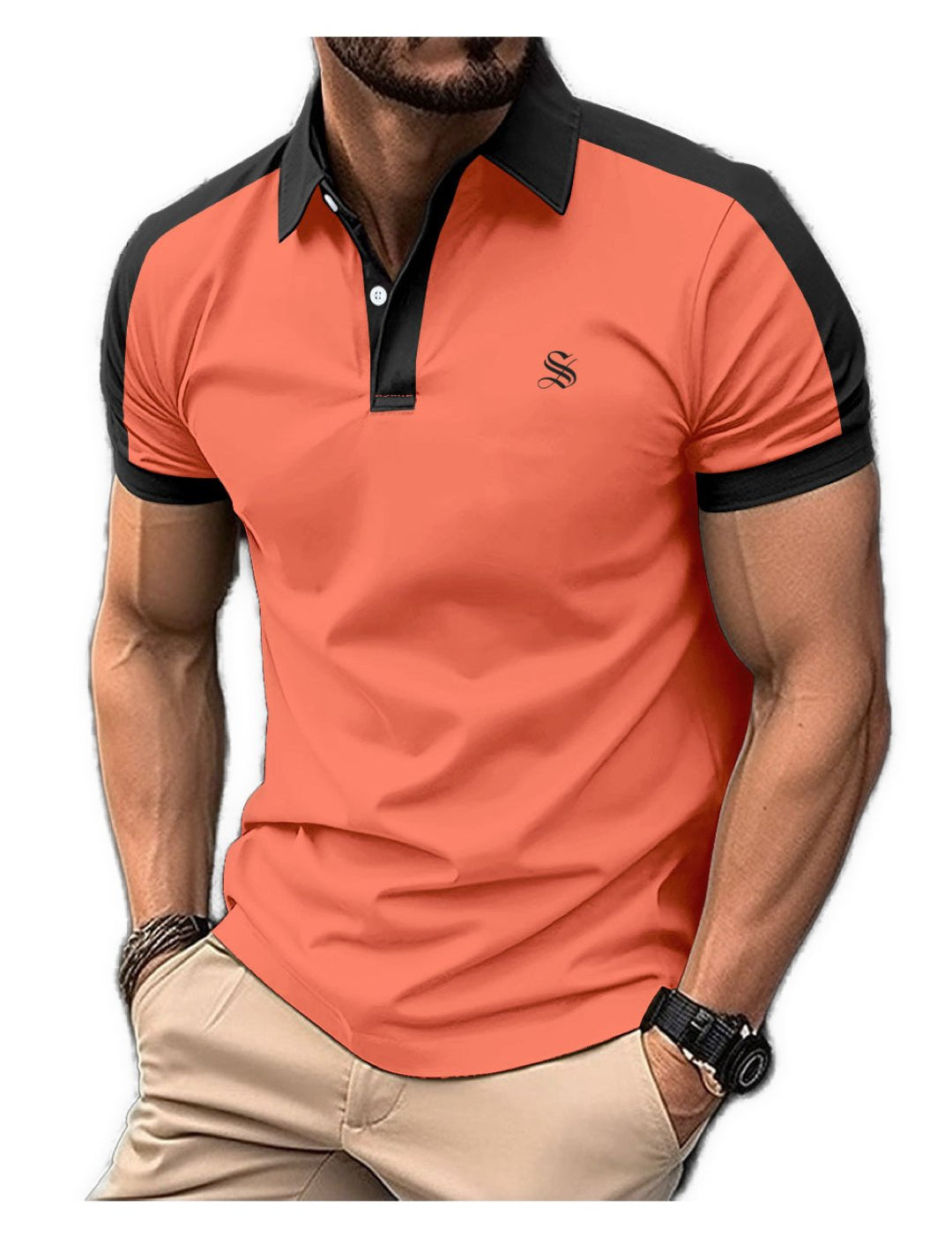 Nuklino - T-Shirt for Men - Sarman Fashion - Wholesale Clothing Fashion Brand for Men from Canada