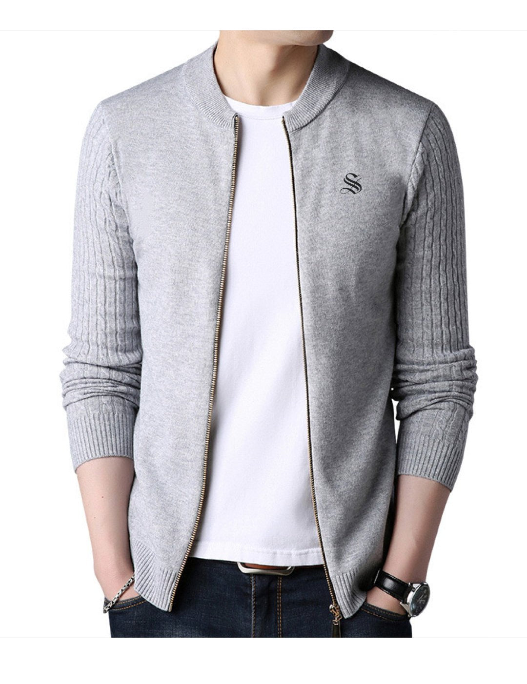 Nvula - Long Sleeve Sweatshirt for Men - Sarman Fashion - Wholesale Clothing Fashion Brand for Men from Canada