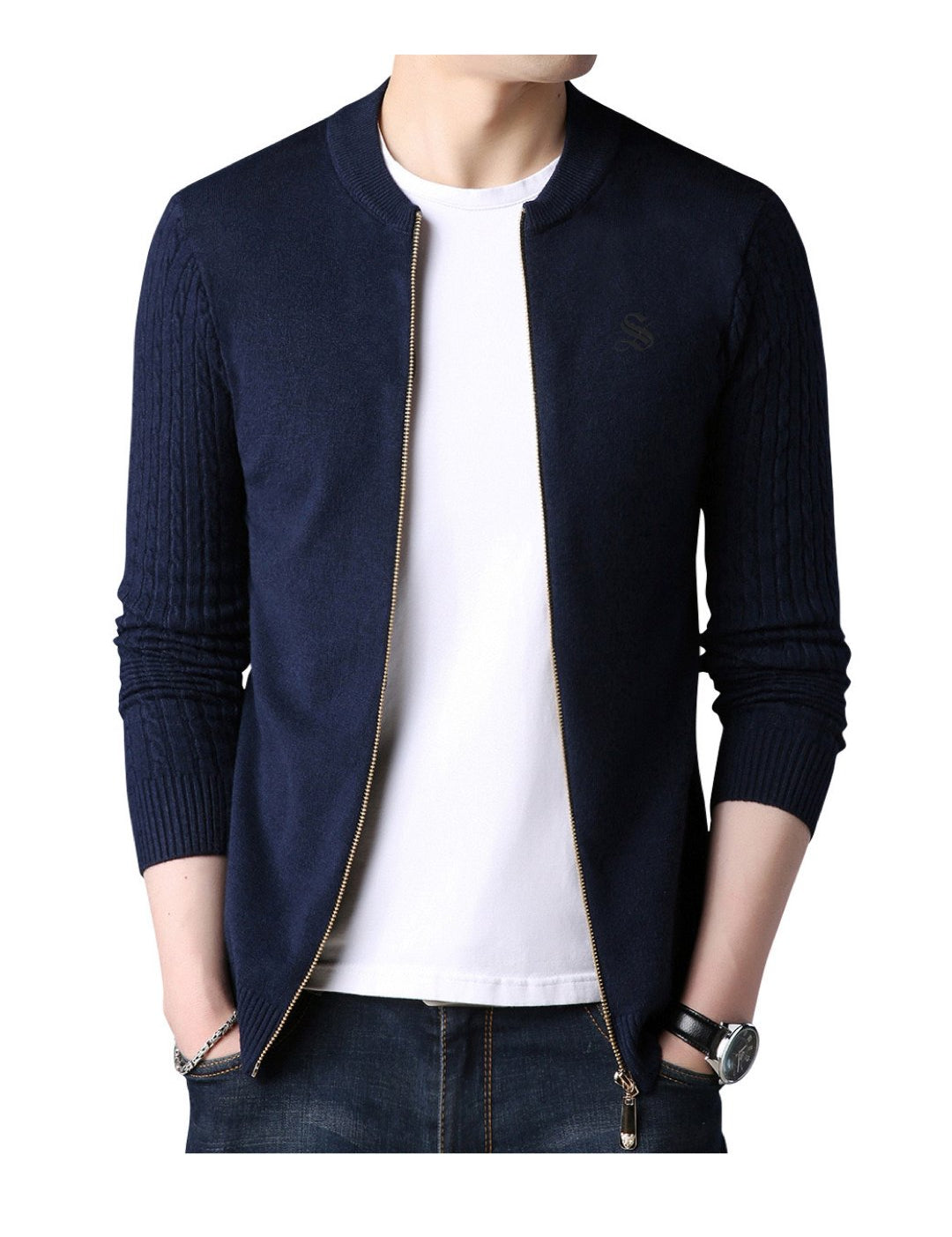Nvula - Long Sleeve Sweatshirt for Men - Sarman Fashion - Wholesale Clothing Fashion Brand for Men from Canada