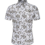 Obivi - Short Sleeves Shirt for Men - Sarman Fashion - Wholesale Clothing Fashion Brand for Men from Canada