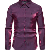 Okunilos - Long Sleeves Shirt for Men - Sarman Fashion - Wholesale Clothing Fashion Brand for Men from Canada