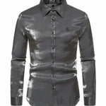 Okunilos - Long Sleeves Shirt for Men - Sarman Fashion - Wholesale Clothing Fashion Brand for Men from Canada