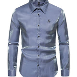 Okunilos - Long Sleeves Shirt for Men - Sarman Fashion - Wholesale Clothing Fashion Brand for Men from Canada