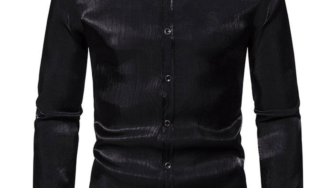 Okunilos - Long Sleeves Shirt for Men - Sarman Fashion - Wholesale Clothing Fashion Brand for Men from Canada