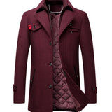 Olashi - Long Sleeve Jacket for Men - Sarman Fashion - Wholesale Clothing Fashion Brand for Men from Canada