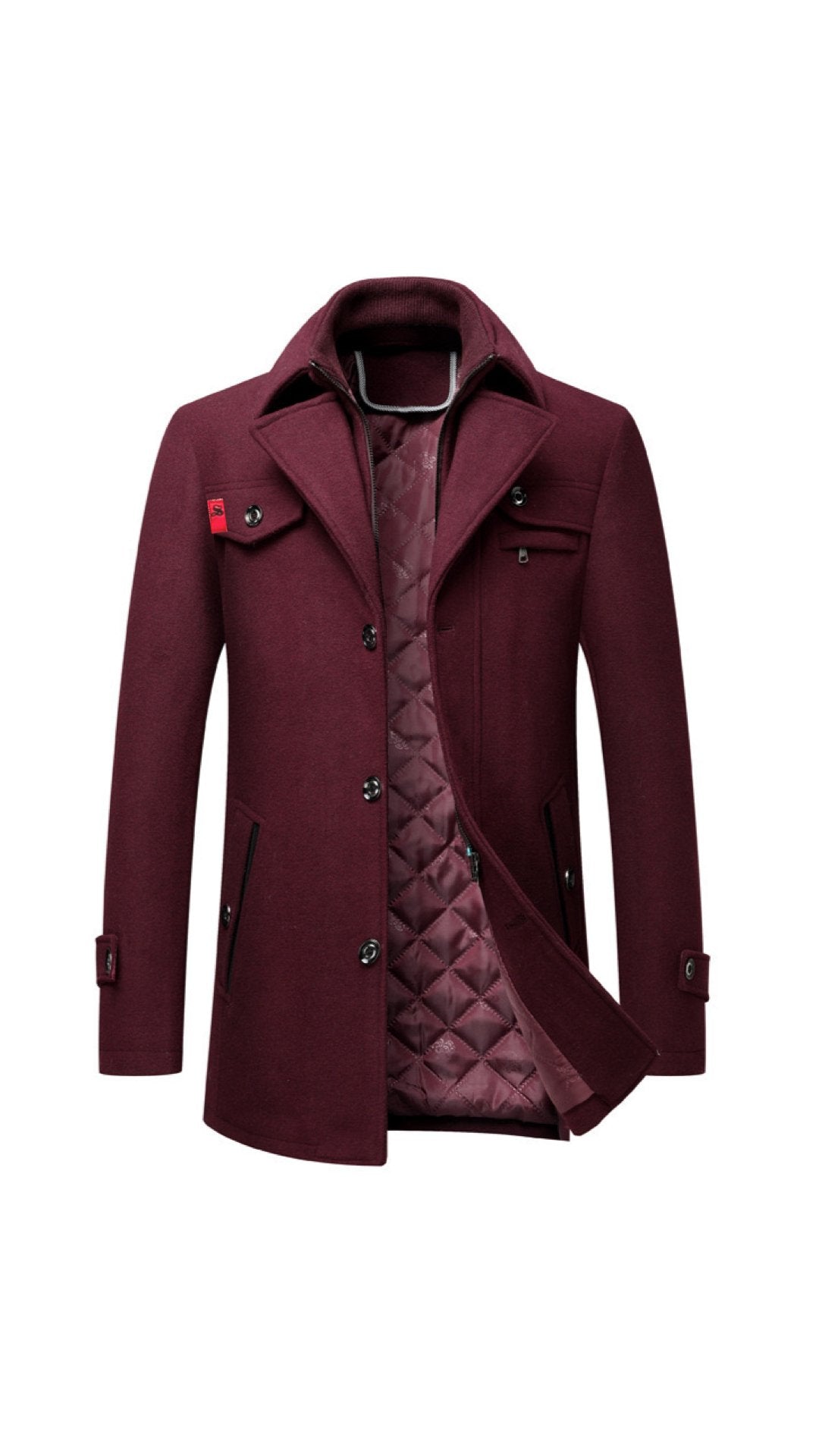 Olashi - Long Sleeve Jacket for Men - Sarman Fashion - Wholesale Clothing Fashion Brand for Men from Canada