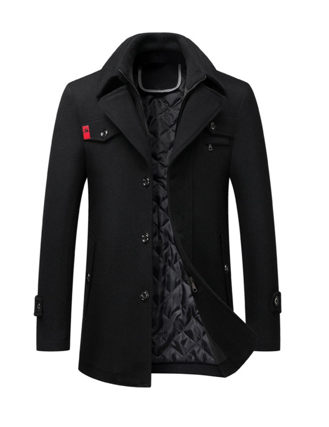 Olashi - Long Sleeve Jacket for Men - Sarman Fashion - Wholesale Clothing Fashion Brand for Men from Canada