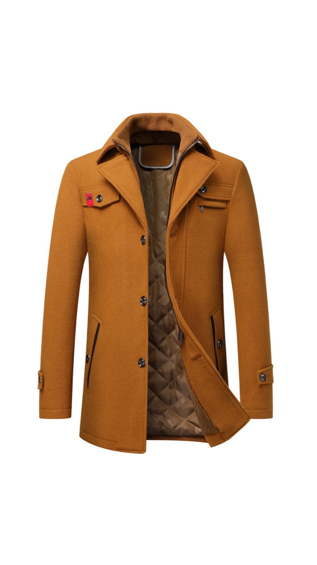 Olashi - Long Sleeve Jacket for Men - Sarman Fashion - Wholesale Clothing Fashion Brand for Men from Canada