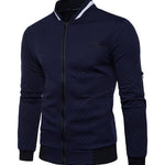 Omega - Black Long Sleeve Sweatshirt for Men - Sarman Fashion - Wholesale Clothing Fashion Brand for Men from Canada