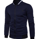 Omega - Black Long Sleeve Sweatshirt for Men - Sarman Fashion - Wholesale Clothing Fashion Brand for Men from Canada