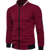 Omega - Black Long Sleeve Sweatshirt for Men - Sarman Fashion - Wholesale Clothing Fashion Brand for Men from Canada