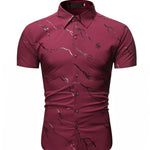Onoara - Short Sleeves Shirt for Men - Sarman Fashion - Wholesale Clothing Fashion Brand for Men from Canada