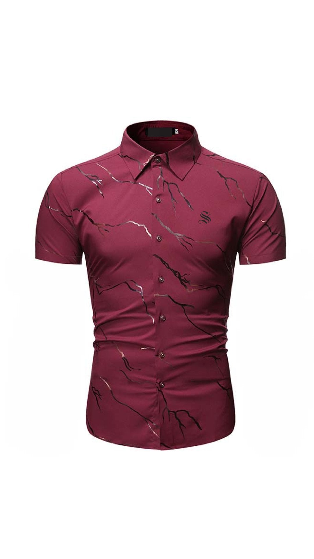 Onoara - Short Sleeves Shirt for Men - Sarman Fashion - Wholesale Clothing Fashion Brand for Men from Canada