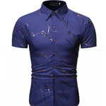 Onoara - Short Sleeves Shirt for Men - Sarman Fashion - Wholesale Clothing Fashion Brand for Men from Canada