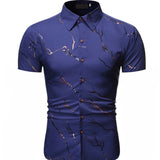 Onoara - Short Sleeves Shirt for Men - Sarman Fashion - Wholesale Clothing Fashion Brand for Men from Canada