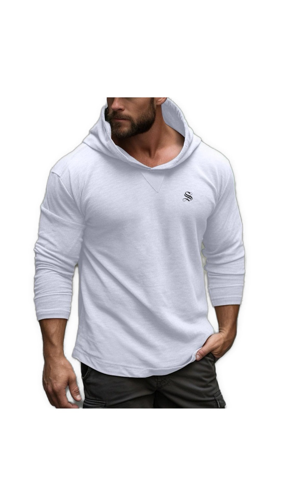 OpenCH - Hoodie for Men - Sarman Fashion - Wholesale Clothing Fashion Brand for Men from Canada