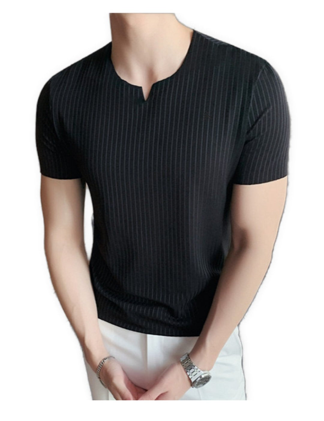 OpeningV - T-Shirt for Men - Sarman Fashion - Wholesale Clothing Fashion Brand for Men from Canada