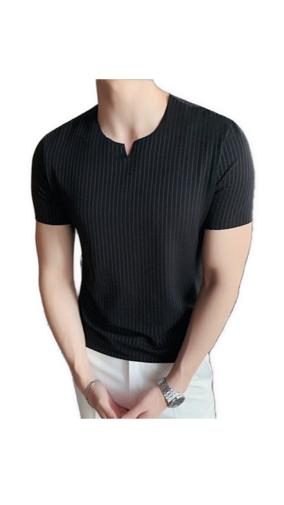 OpeningV - T-Shirt for Men - Sarman Fashion - Wholesale Clothing Fashion Brand for Men from Canada