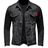 OTMN- Long Sleeve Jeans Jacket for Men - Sarman Fashion - Wholesale Clothing Fashion Brand for Men from Canada