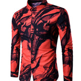 PaintingArt - Long Sleeves Shirt for Men - Sarman Fashion - Wholesale Clothing Fashion Brand for Men from Canada
