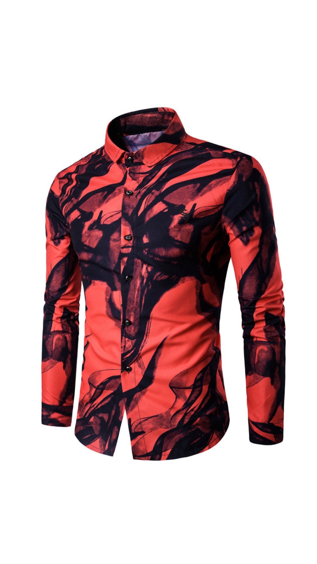 PaintingArt - Long Sleeves Shirt for Men - Sarman Fashion - Wholesale Clothing Fashion Brand for Men from Canada